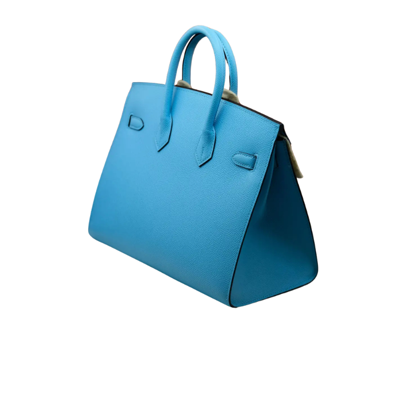 Hermès Birkin 25 – Bleu Celeste Epsom Leather with Gold Hardware - Zeuskicks