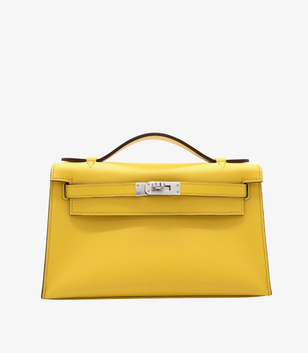Hermès Kelly Pochette – Brand New with Palladium Hardware