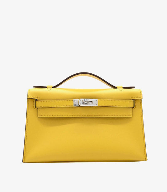 Hermès Kelly Pochette – Brand New with Palladium Hardware