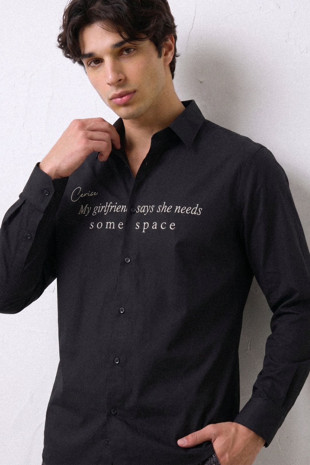 MY GIRLFRIEND SAYS I NEED SOME SPACE SHIRT by Cerise Clothing