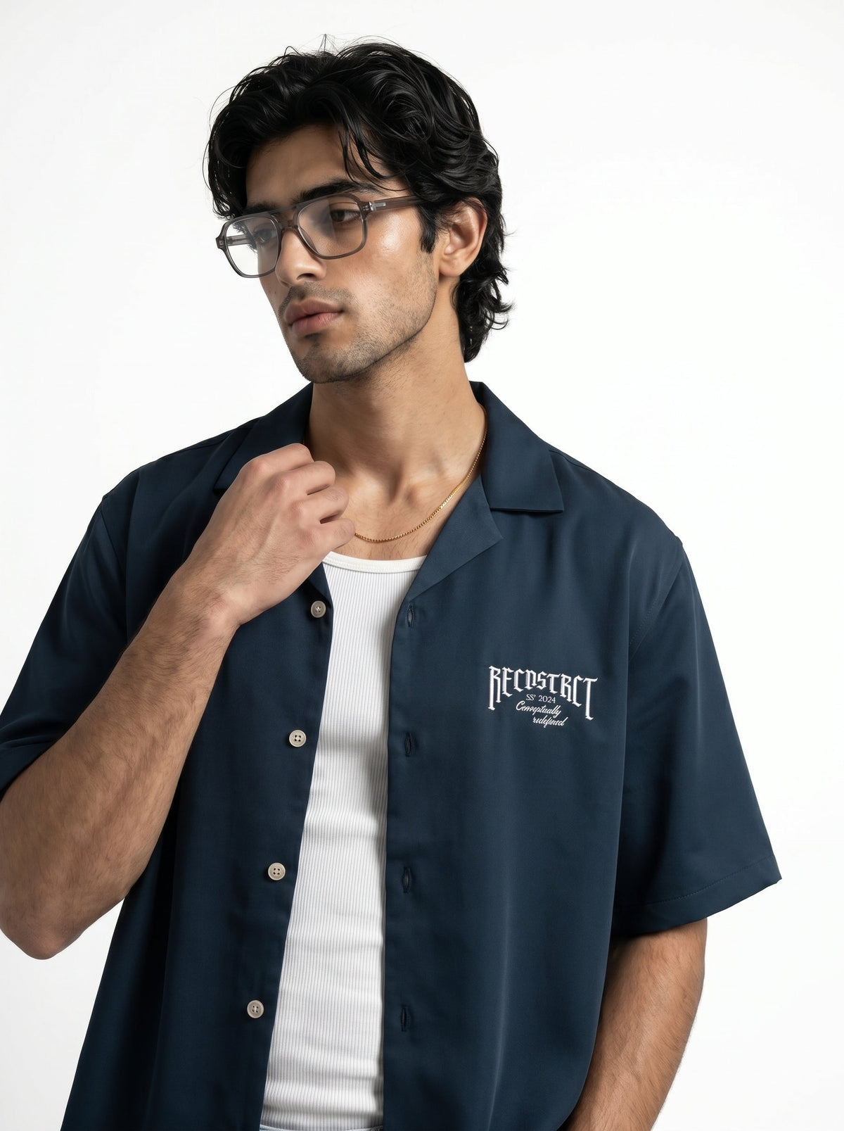 Signature Crepe - Colonial blue by RECNSTRCT