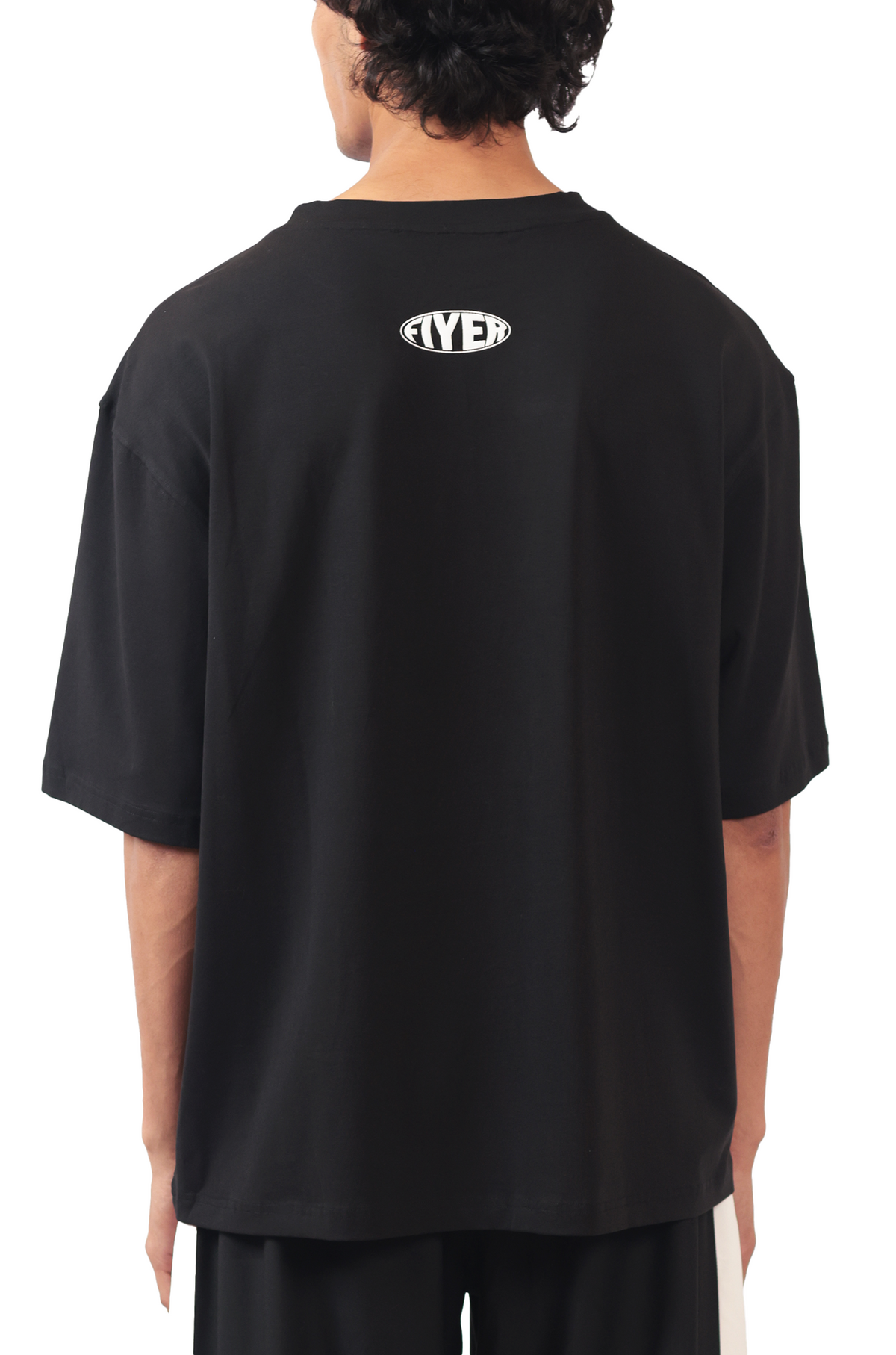 Shreyas Iyer x HUEMN 'SI' monogram T-shirt (Black) by HUEMN