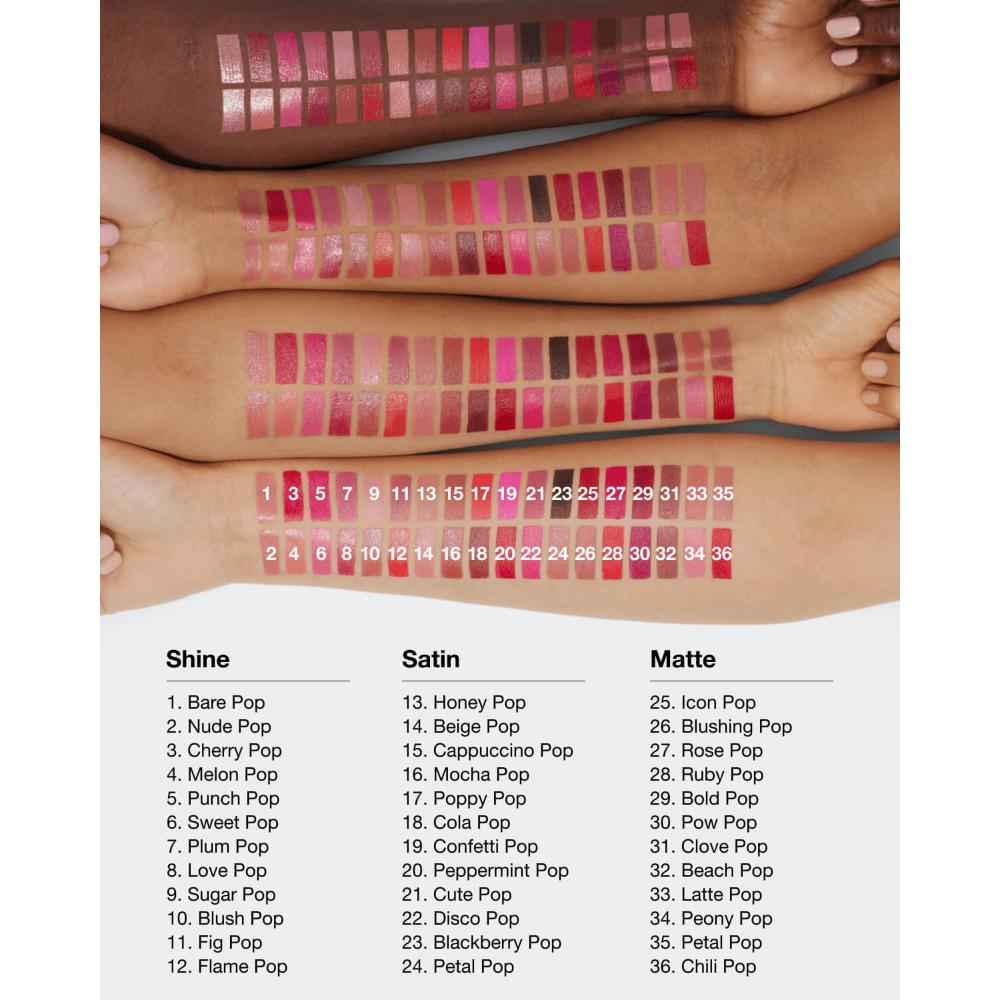 Clinique Pop Longwear Lipstick - Cola