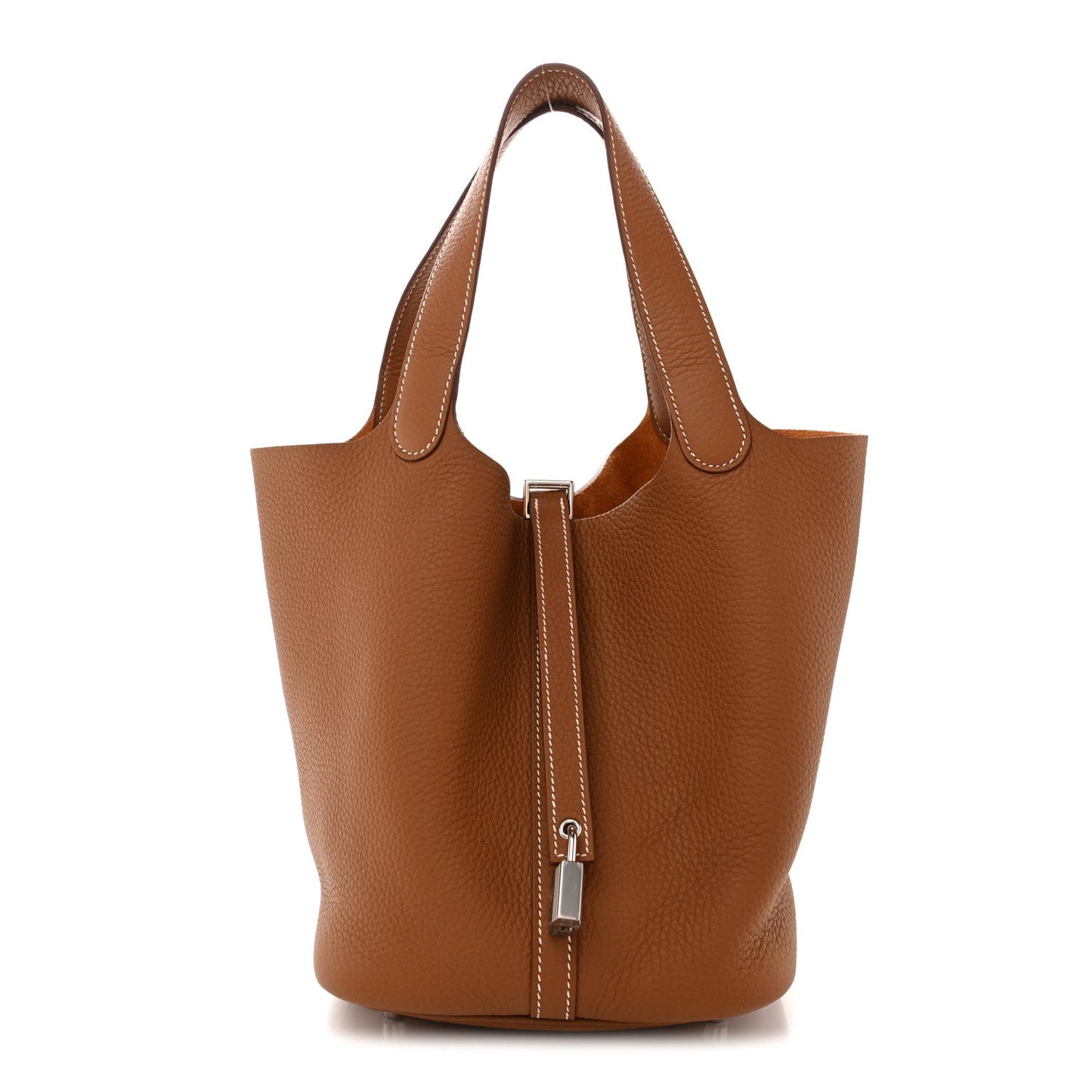 Hermès Barenia Faubourg Picotin Lock 18 PM – Fauve