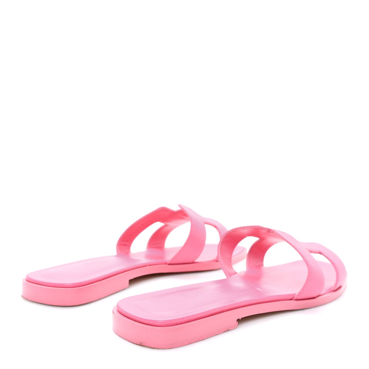 Hermès Oran Sandals – Rose Boise Box Calfskin Edition