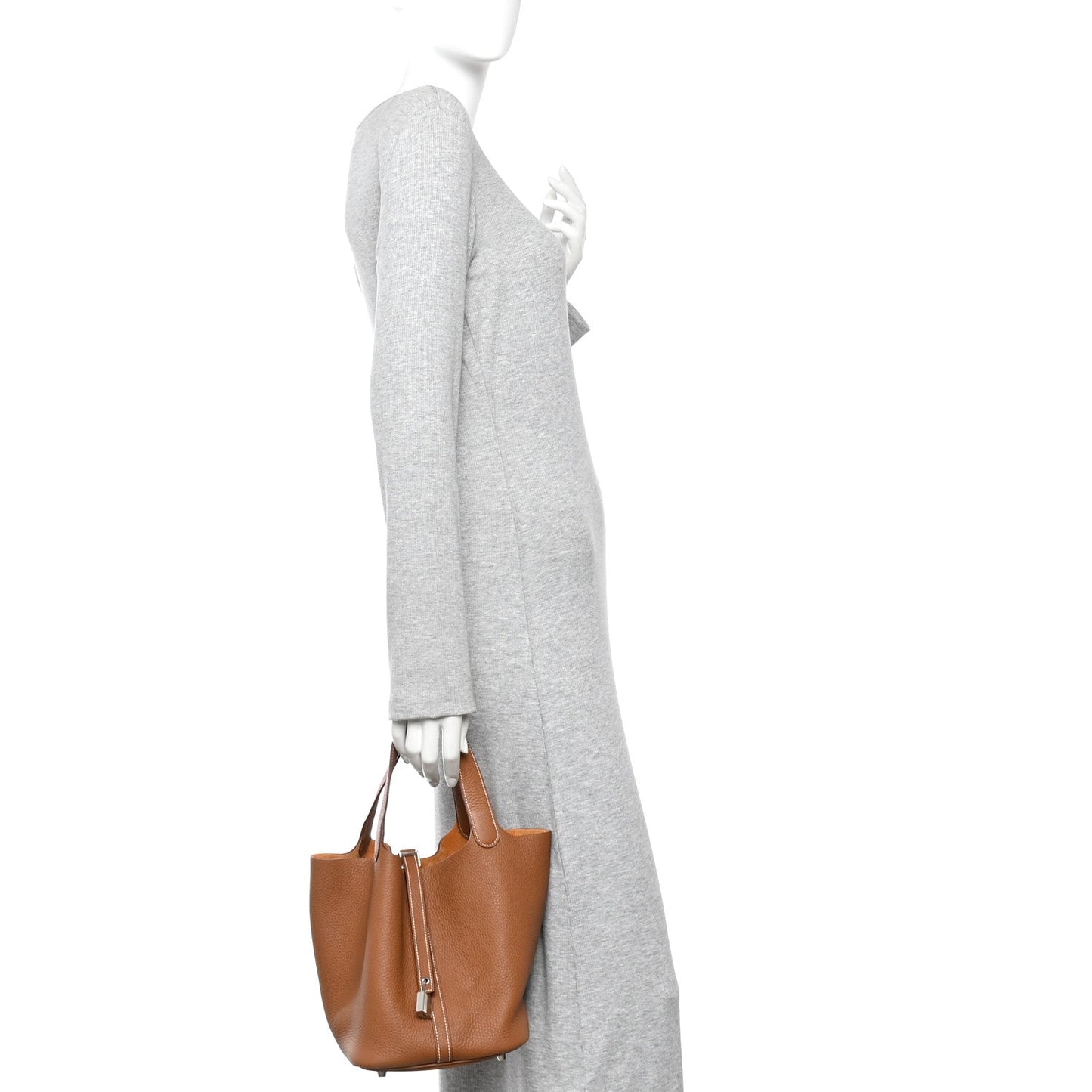 Hermès Barenia Faubourg Picotin Lock 18 PM – Fauve