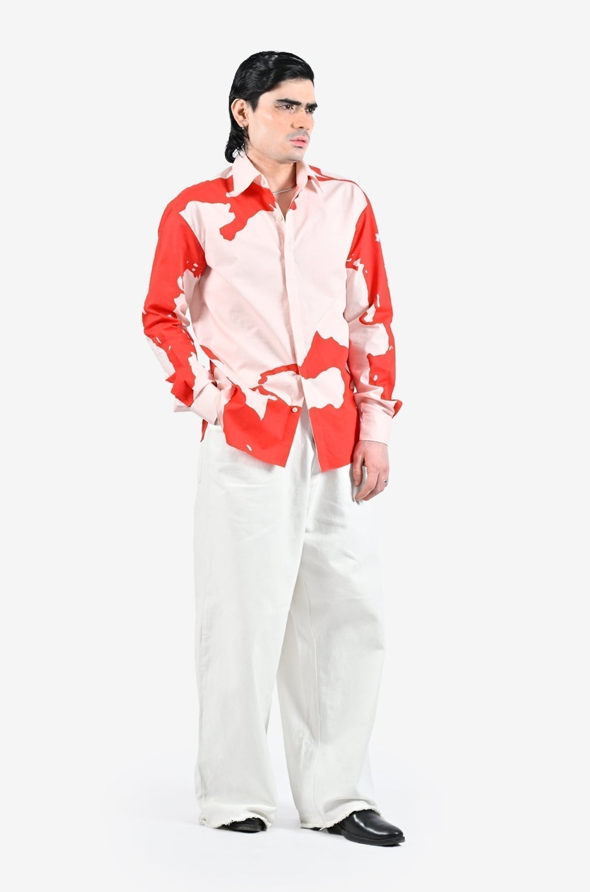 HUEMN flesh shirt - Red by HUEMN