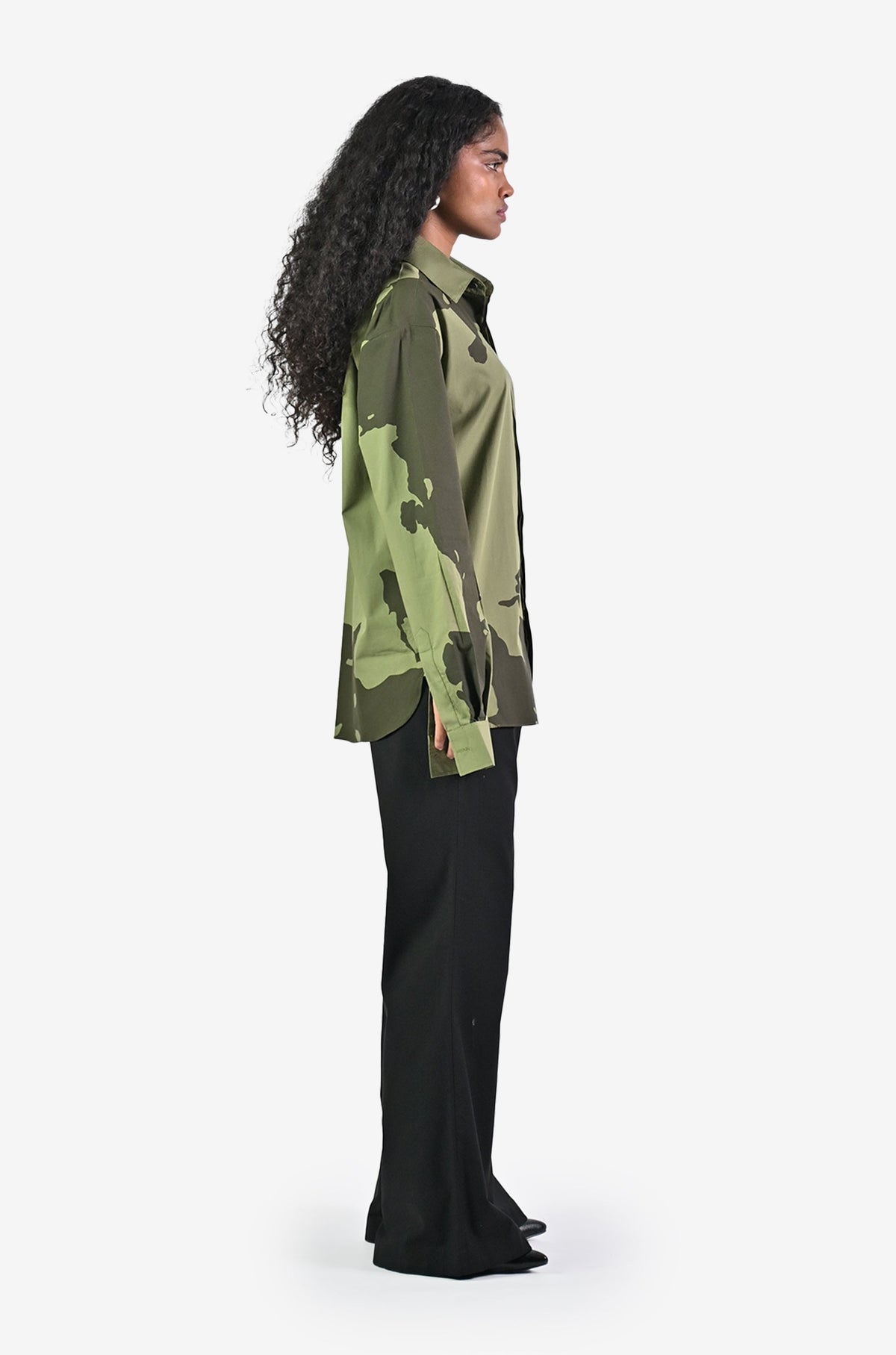 HUEMN flesh shirt - Dark Green by HUEMN