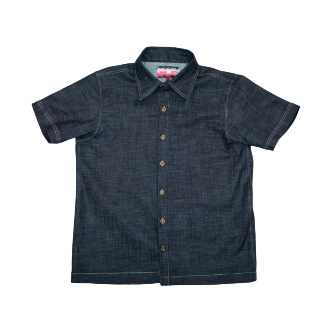 Men’s Blue Shirt - Saturday night fever by Old Gene