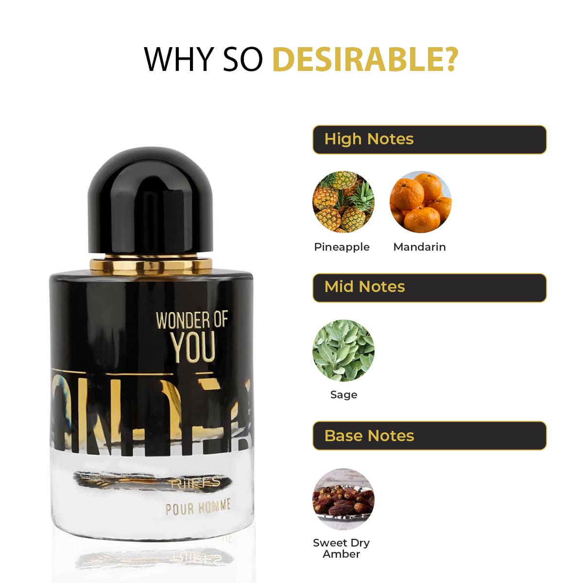RiiFFS WONDER OF YOU POUR HOMME 100 ML perfume official product image 6