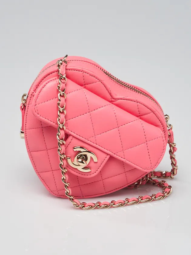 Chanel Mini CC In Love Heart Crossbody Bag