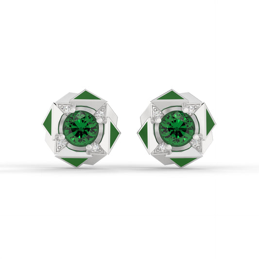 FORTIS STUDS (Green) by The Noble Sculptor