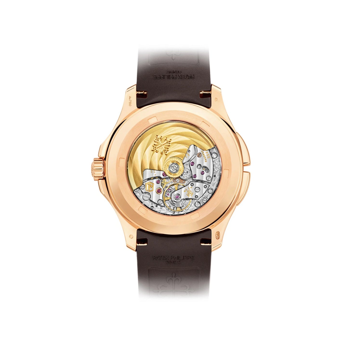 Patek Philippe Aquanaut Travel Time 5164R-001 Rose Gold Brown Dial Automatic Watch - Zeuskicks