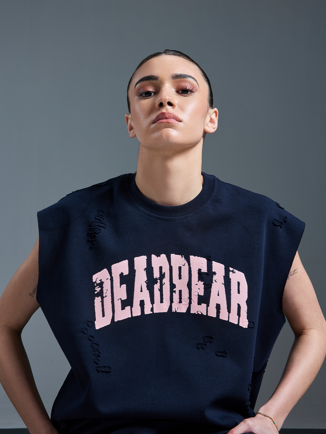 Distressed Navy Tank by DEADBEAR
