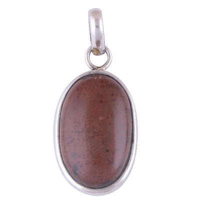 Mahogany Obsidian 925 Sterling Silver Pendant - R100173-21
