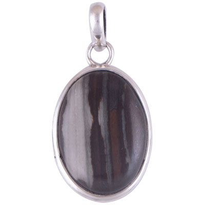Zebra Jasper 925 Sterling Silver Pendant - R100173-83