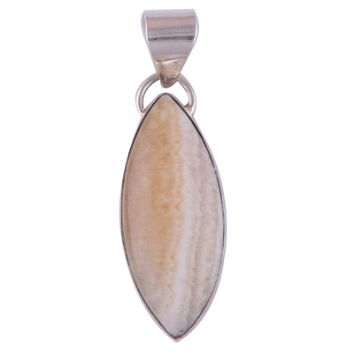 Lace Agate 925 Sterling Silver Pendant - R100236-15