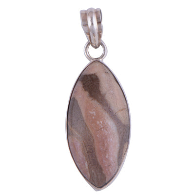 Jasper 925 Sterling Silver Pendant - R100246-29