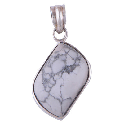 Ivory Jasper 925 Sterling Silver Pendant - R100246-15