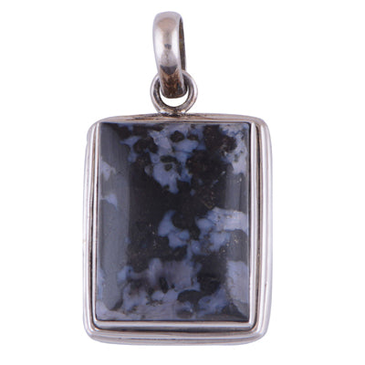 Zebra Jasper 925 Sterling Silver Pendant - R100290-8