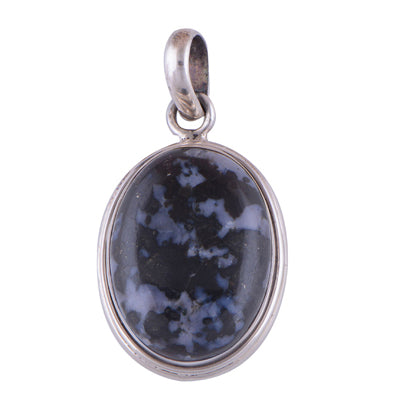 Black Zebra 925 Sterling Silver Pendant - R100290-40