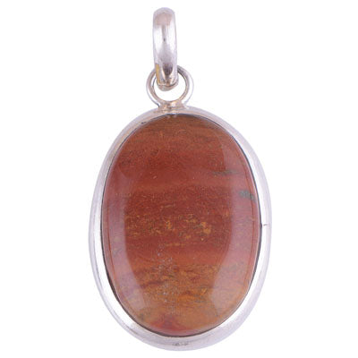 Picture Jasper 925 Sterling Silver Pendant - R100173-116