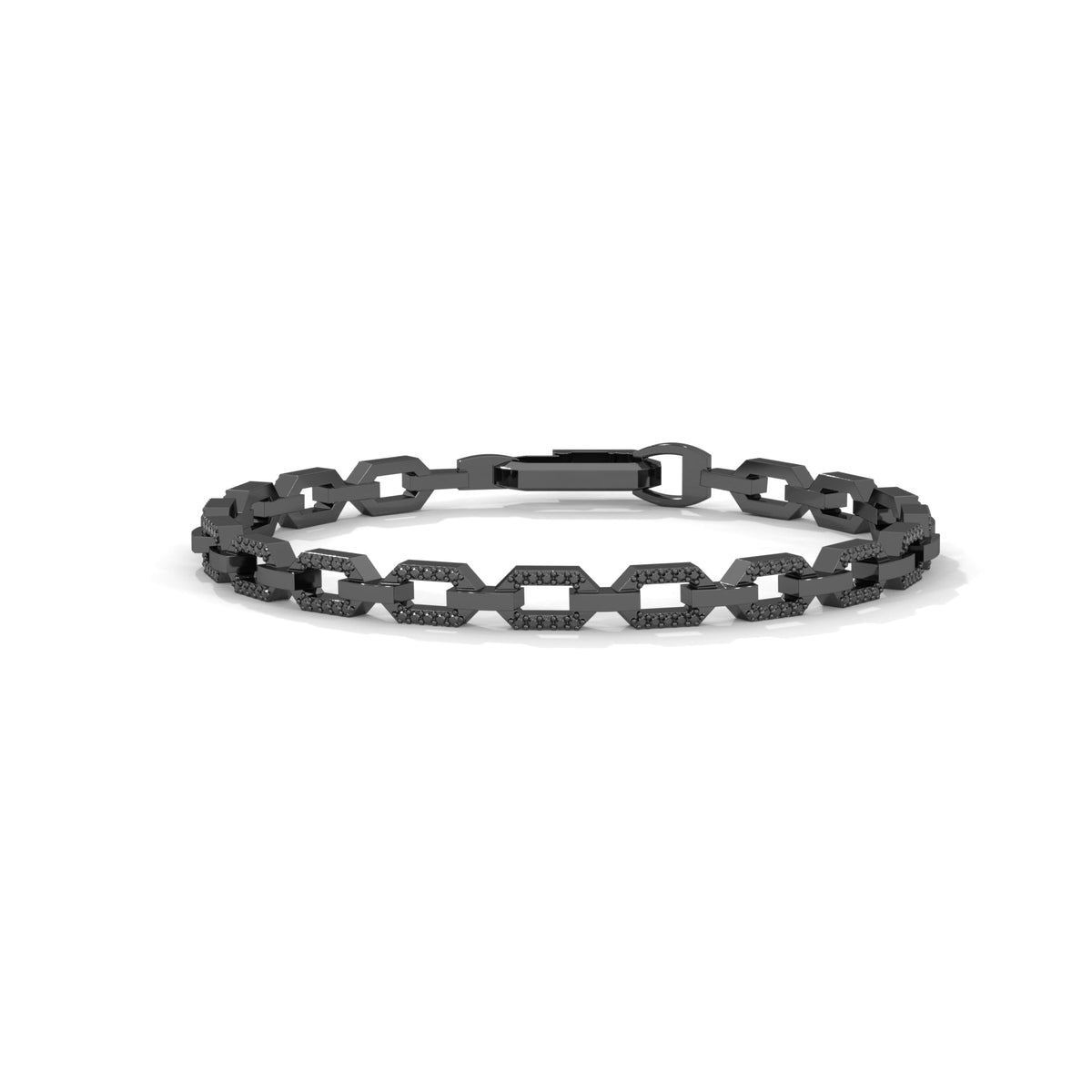 MICRO HEXA LINK (Black) by The Noble Sculptor