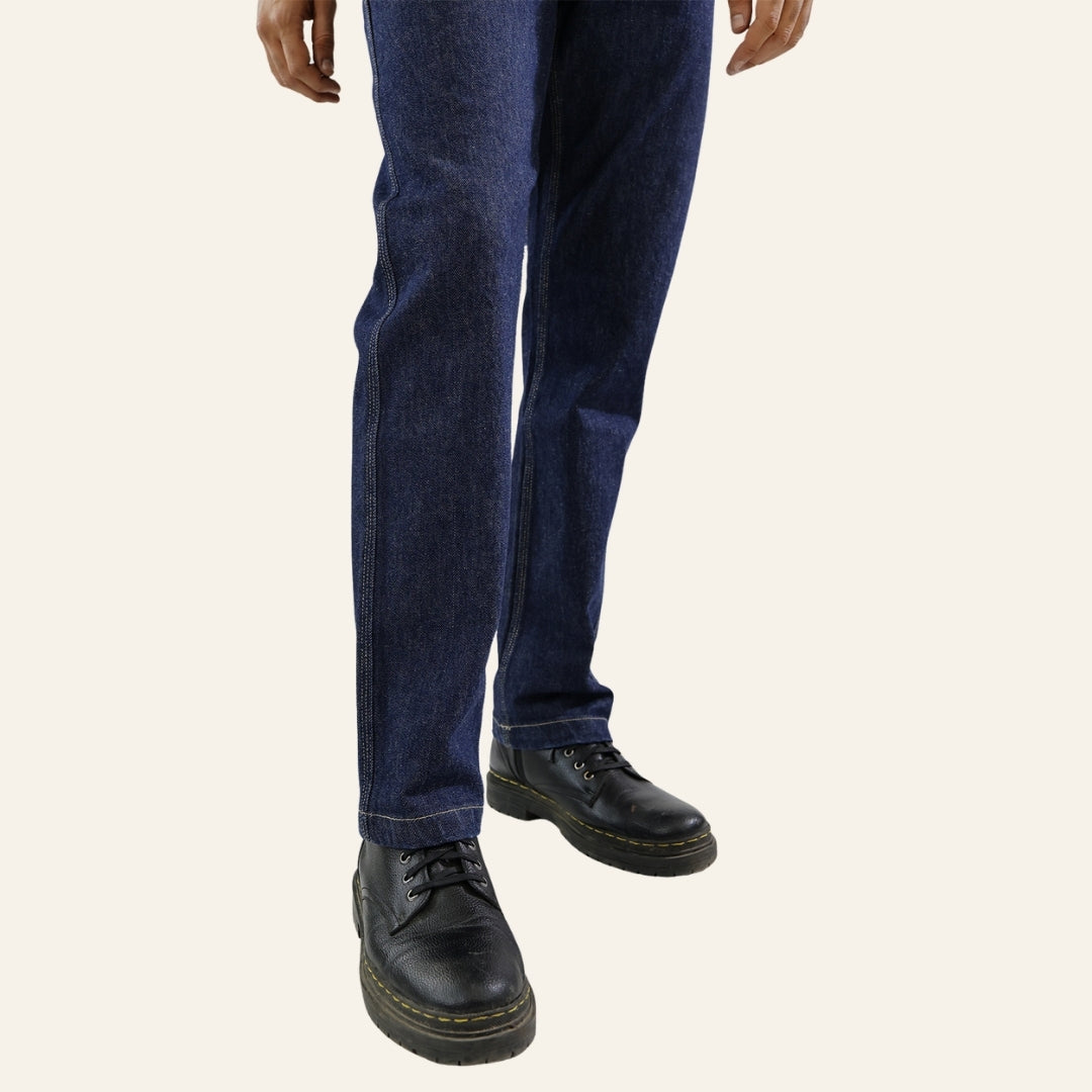 Men's Indigo Jeans - Vintage India by Old Gene