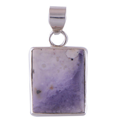 Charoite 925 Sterling Silver Pendant - R100233-5