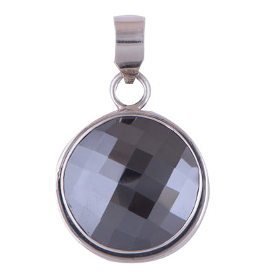 Gun Metal 925 Sterling Silver Pendant - R100448-14