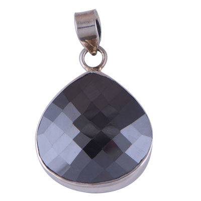Gun Metal 925 Sterling Silver Pendant - R100445-26