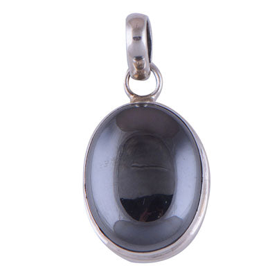 Gun Metal 925 Sterling Silver Pendant - R100483-10