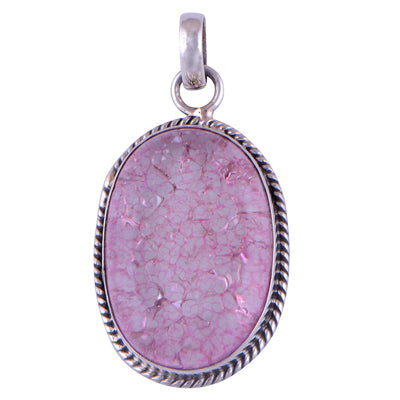 Crystal 925 Sterling Silver Pendant - R100469-1