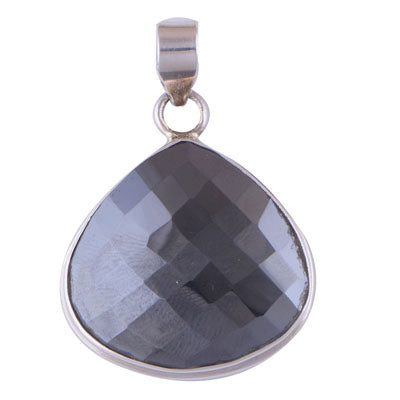 Gun Metal 925 Sterling Silver Pendant - R100449-34