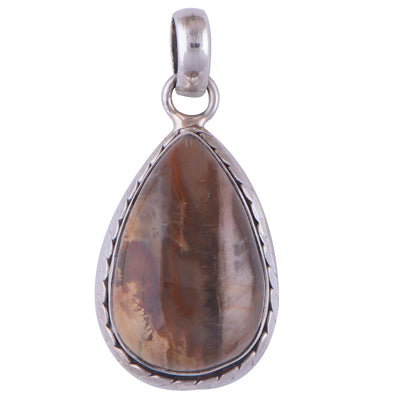 Jasper 925 Sterling Silver Pendant - R100302-16