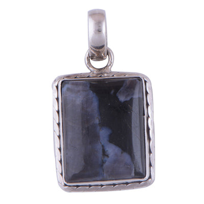 Agate 925 Sterling Silver Pendant - R100302-10
