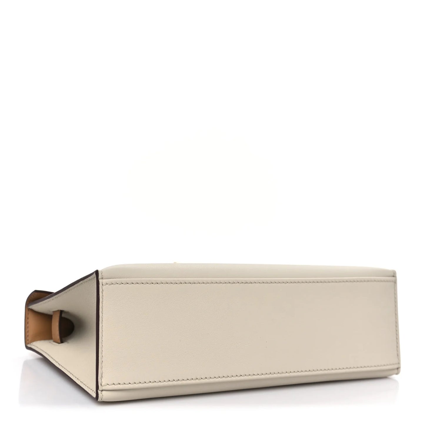 Hermès Horseshoe Kelly Pochette – Nata / Biscuit with Gold Hardware