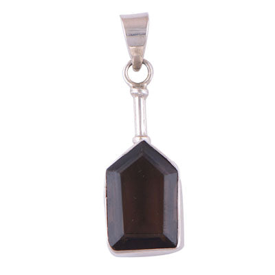 Smoky Quartz 925 Sterling Silver Pendant - R300255-31