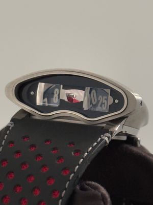 Men’s MB&F HMX Horological Machine 10th Anniversary Ferrari Red Automatic Watch