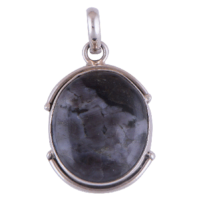 Zebra Jasper 925 Sterling Silver Pendant - R100289-55