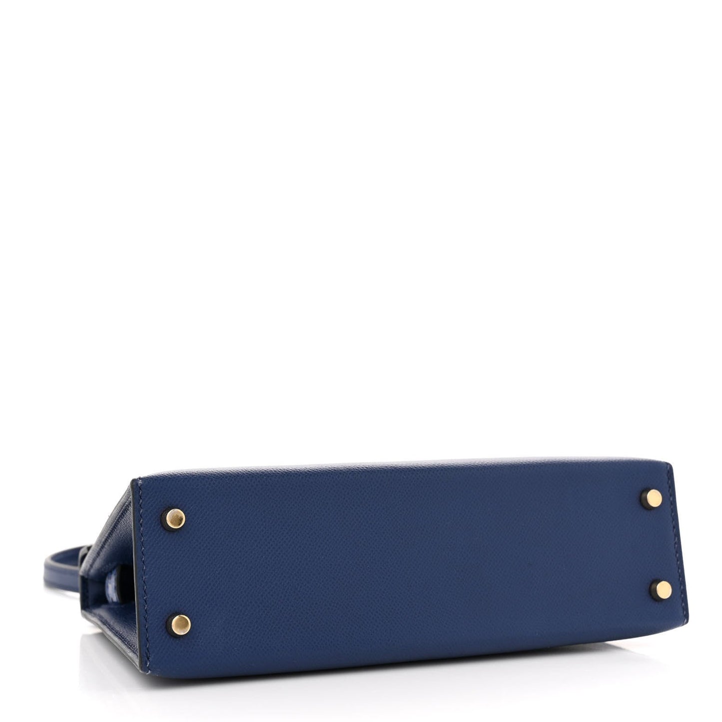 Hermès Mini Kelly Sellier Touch 20 – Bleu Encre Madame Calfskin & Shiny Alligator