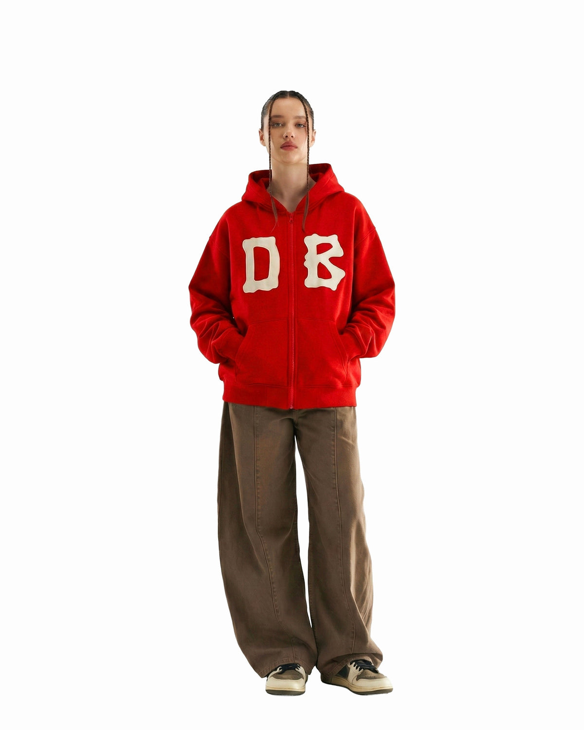 Bone Zipper Red by DEADBEAR