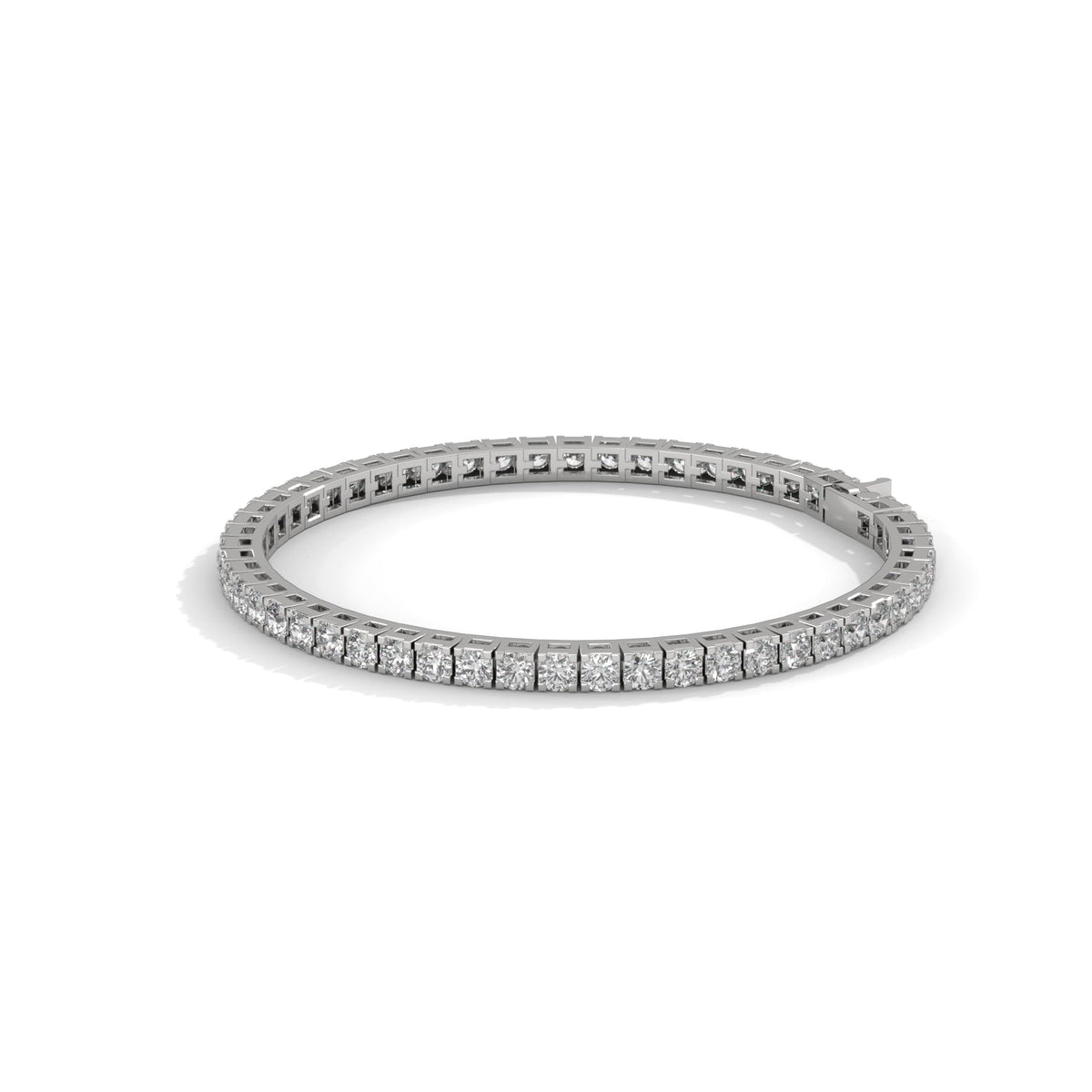 WHITE MINIDIAMOND BRACELET by The Noble Sculptor