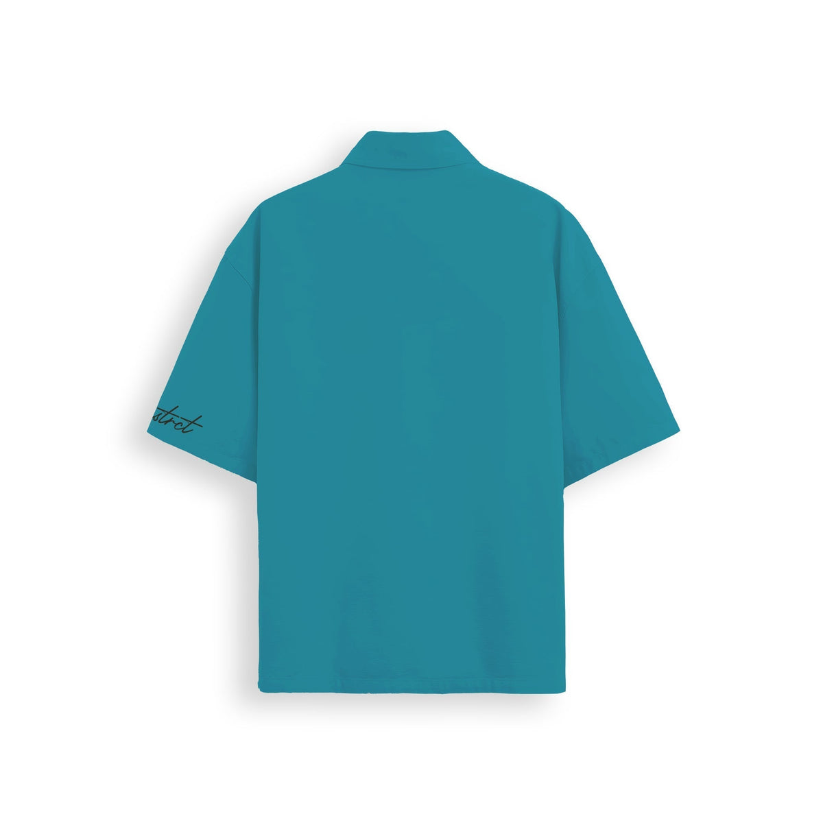 Wealth whispers shirt - Teal Blue by RECNSTRCT