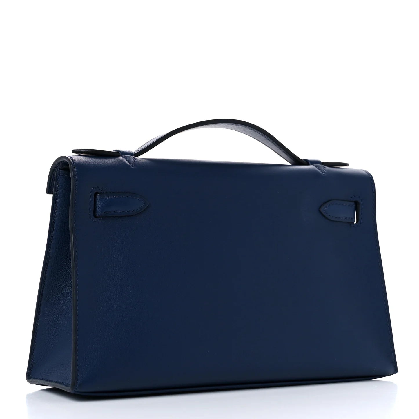 Hermès Swift Kelly Pochette Clutch – Bleu Navy
