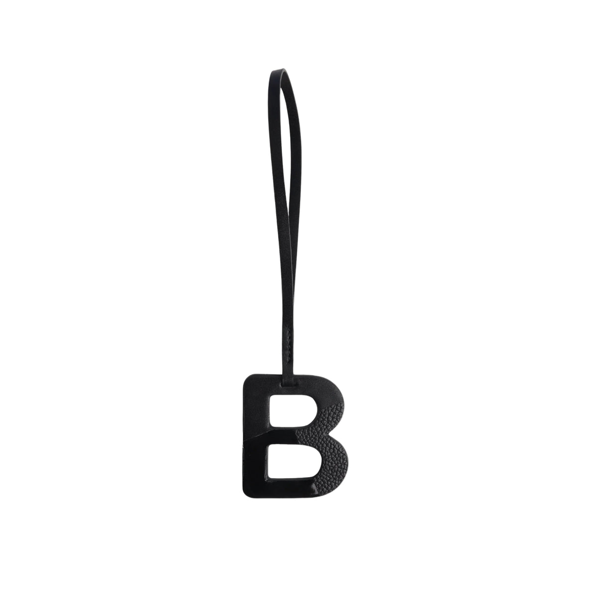 Alphabet Black Charm by leather charms