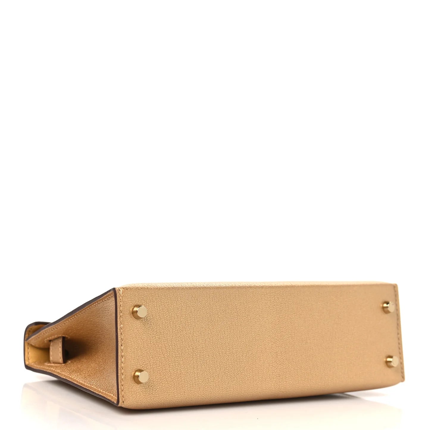 Hermès Mini Kelly Sellier 20 – Metallic Gold with Permabrass Hardware