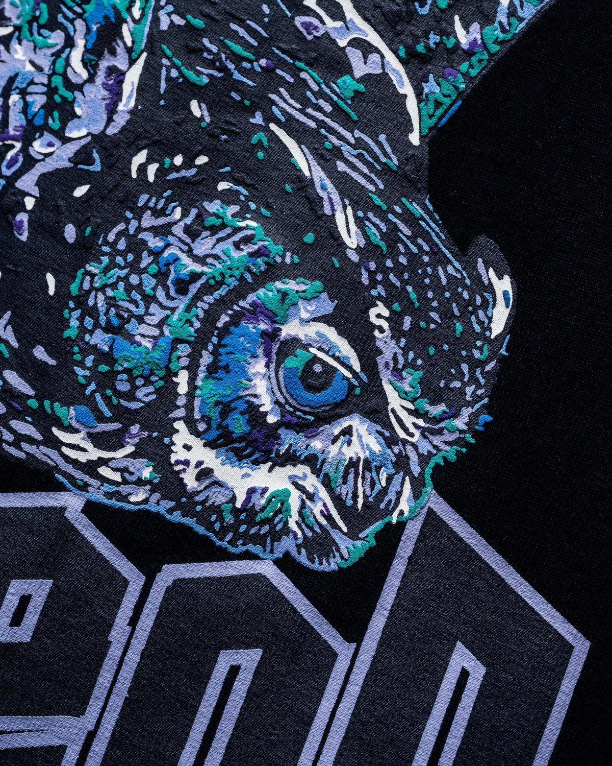 Messenger Tee Navy by DEADBEAR