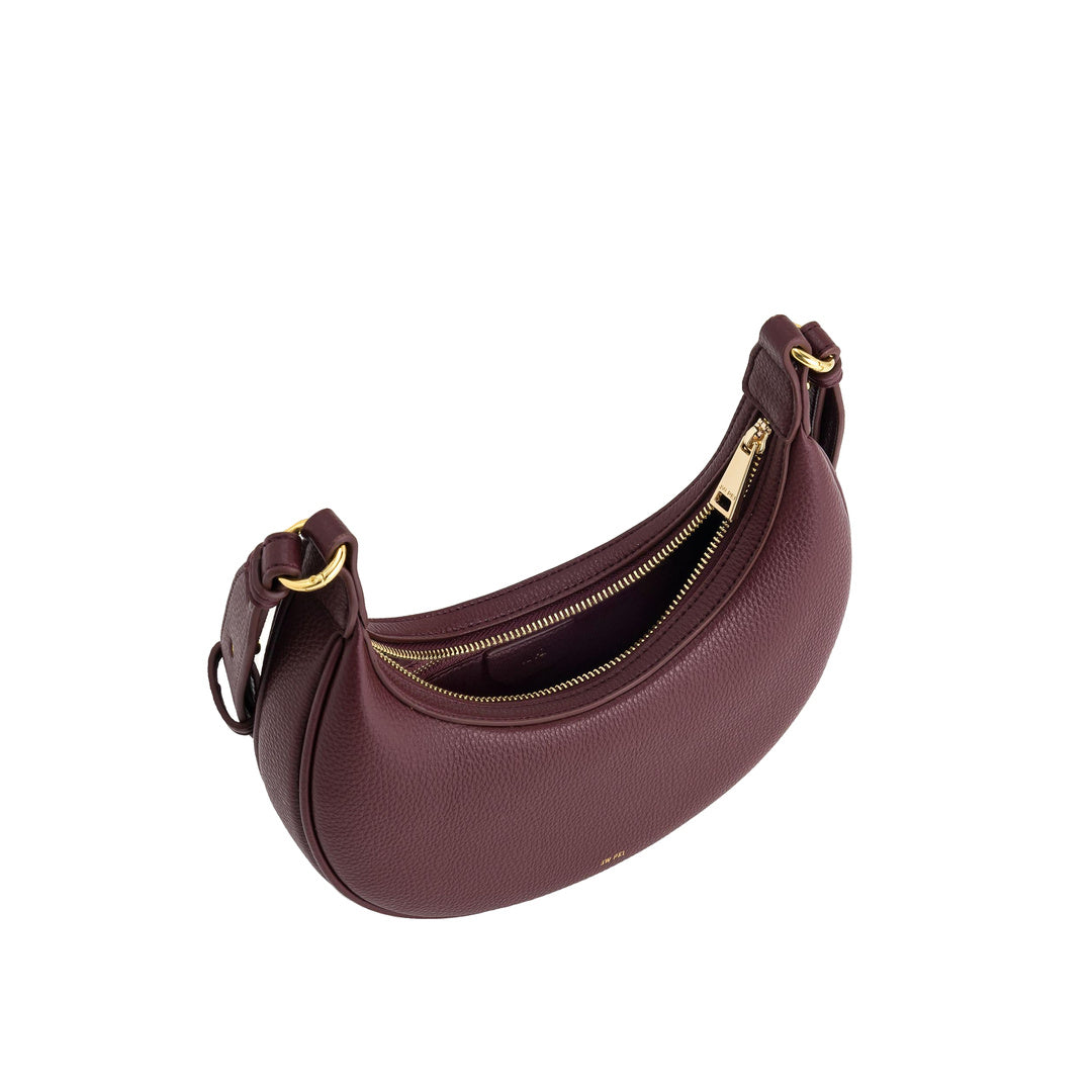 JW PEI Carly Medium Shoulder Bag - Deep Claret by JW PEI