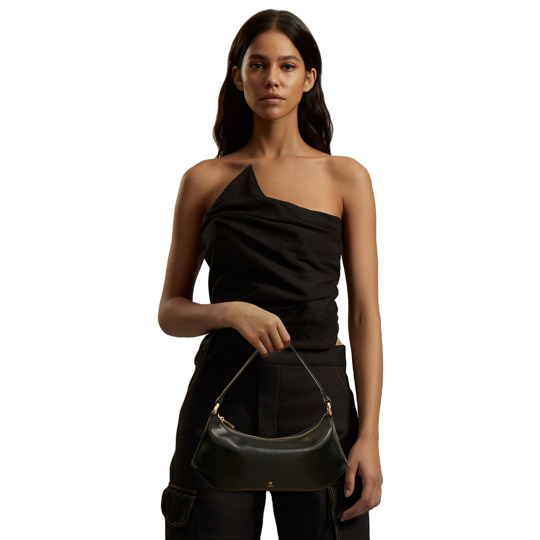 JW PEI Lily Shoulder Bag - Black by JW PEI